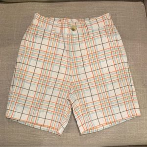 Janie and Jack plaid shorts NWT sz 12-18 months